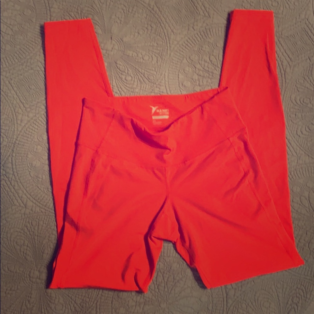 Bright full length leggings